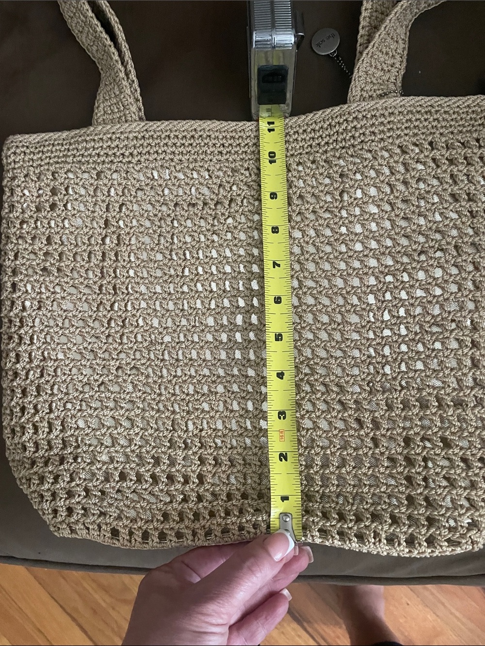 The Sak Woven Casual Classics Tote Bag -Hand Crocheted - Picture 4 of 10